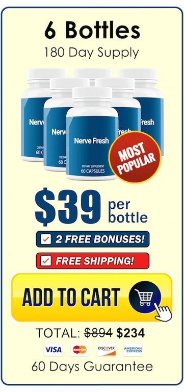 Nerve Fresh® - $49 Per Bottle - Free Shipping